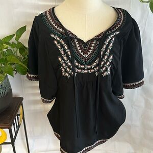 Embroidered blouse